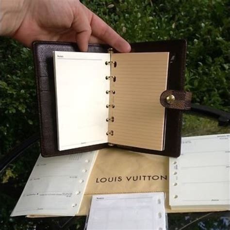 louis vuitton calendar book|louis vuitton pm agenda size.